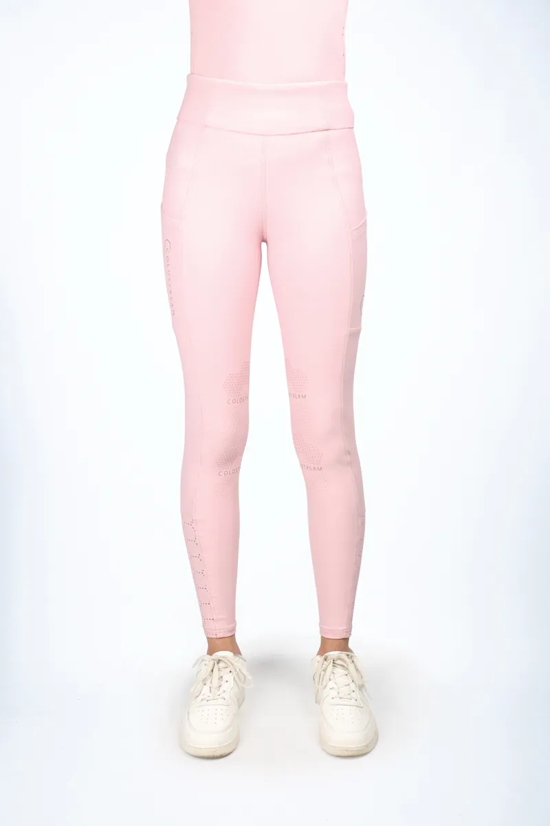 Coldstream Cranshaws Riding Tights - Blush Pink